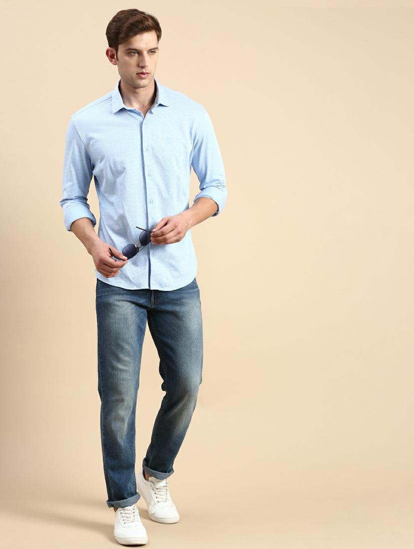 mens solid casual shirt - 19944528 - Standard Image - 4