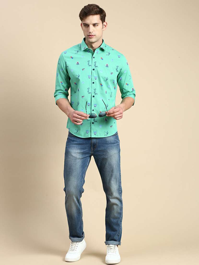 mens graphic casual shirt - 19944597 -  Standard Image - 4