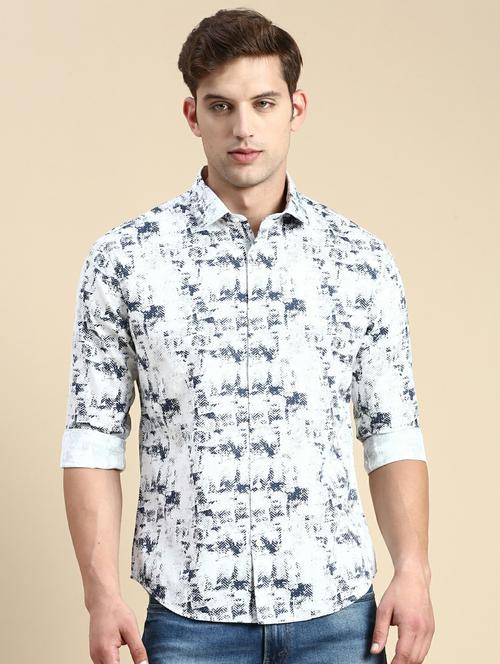 mens printed casual shirt - 19944601 -  Standard Image - 0