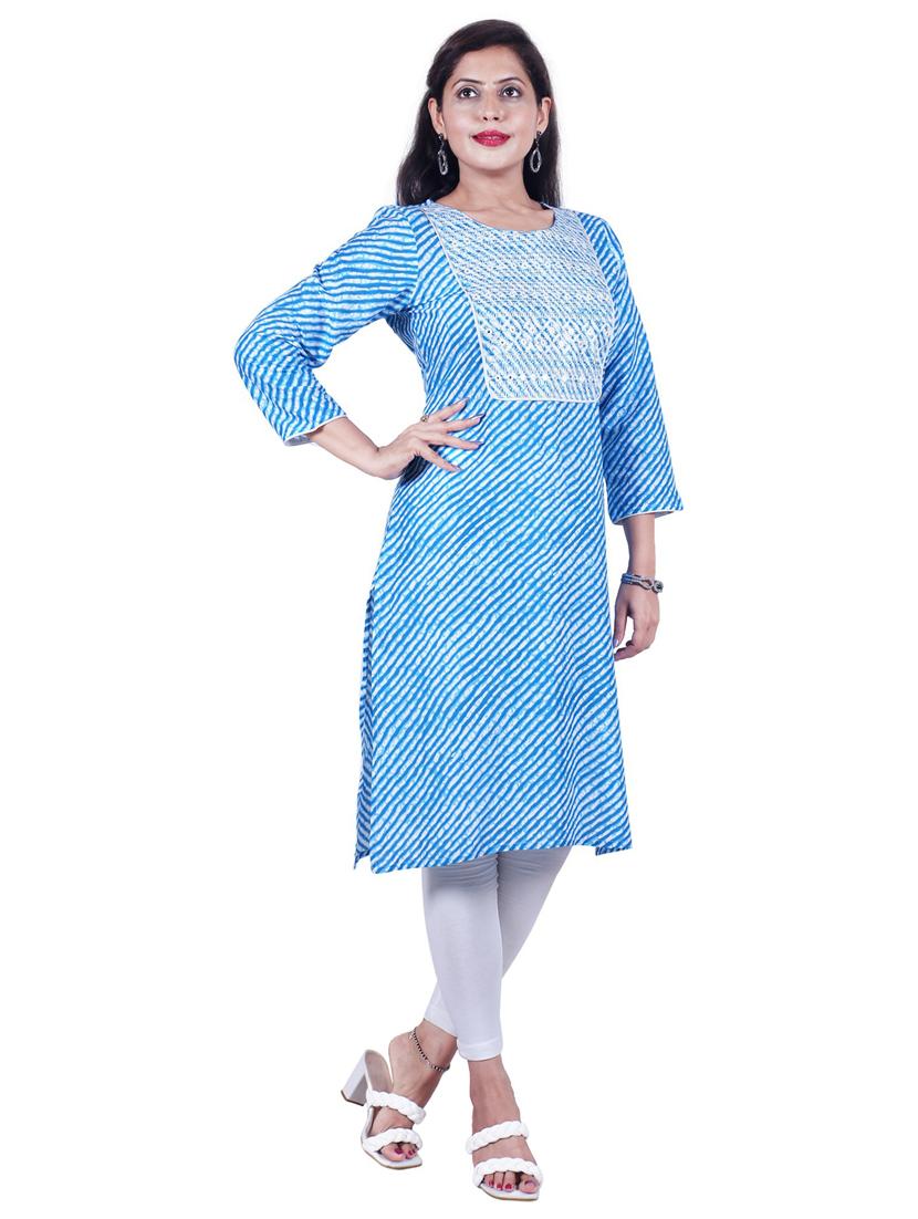women's straight kurta - 19944719 - Standard Image - 1
