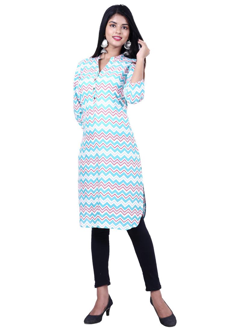 women's straight kurta - 19944741 - Standard Image - 1