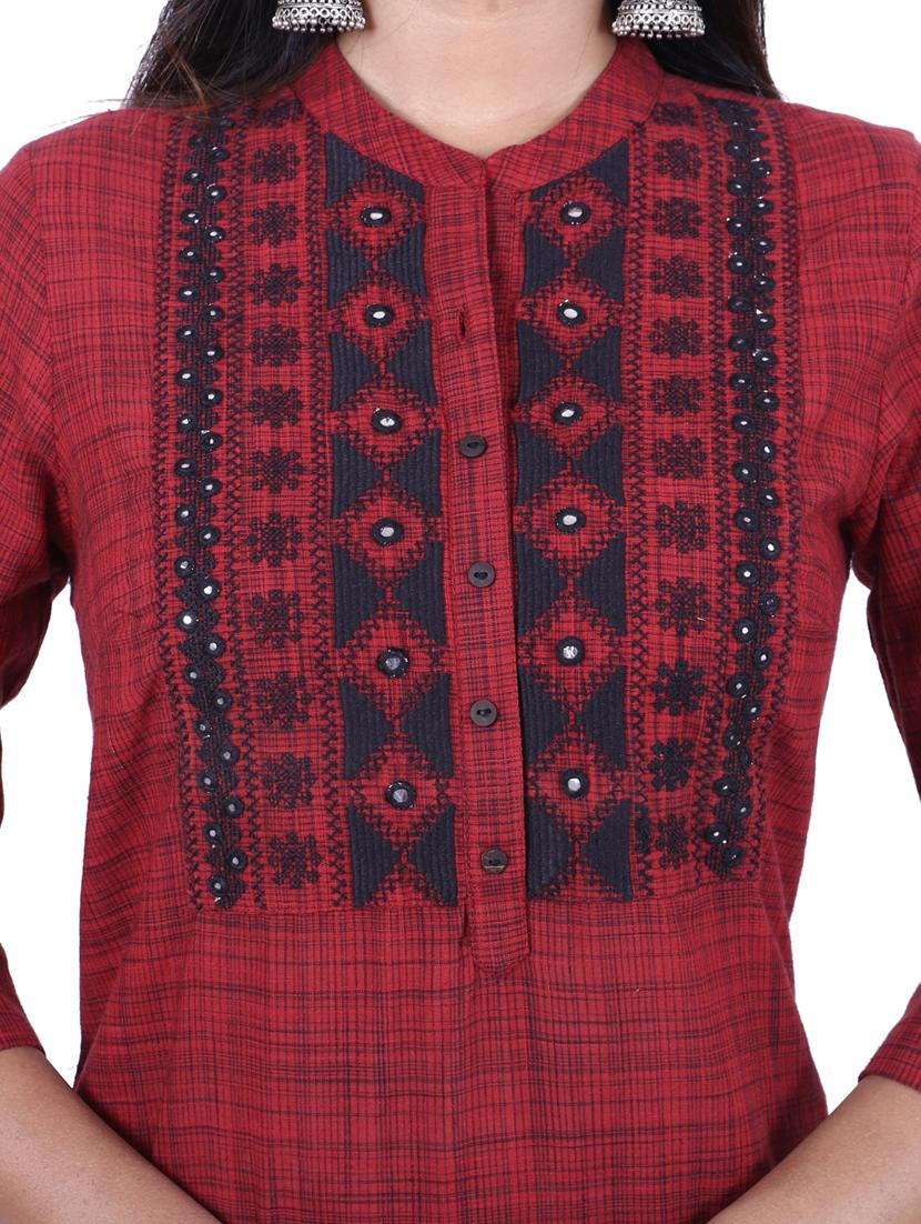women's straight kurta - 19944753 - Standard Image - 4