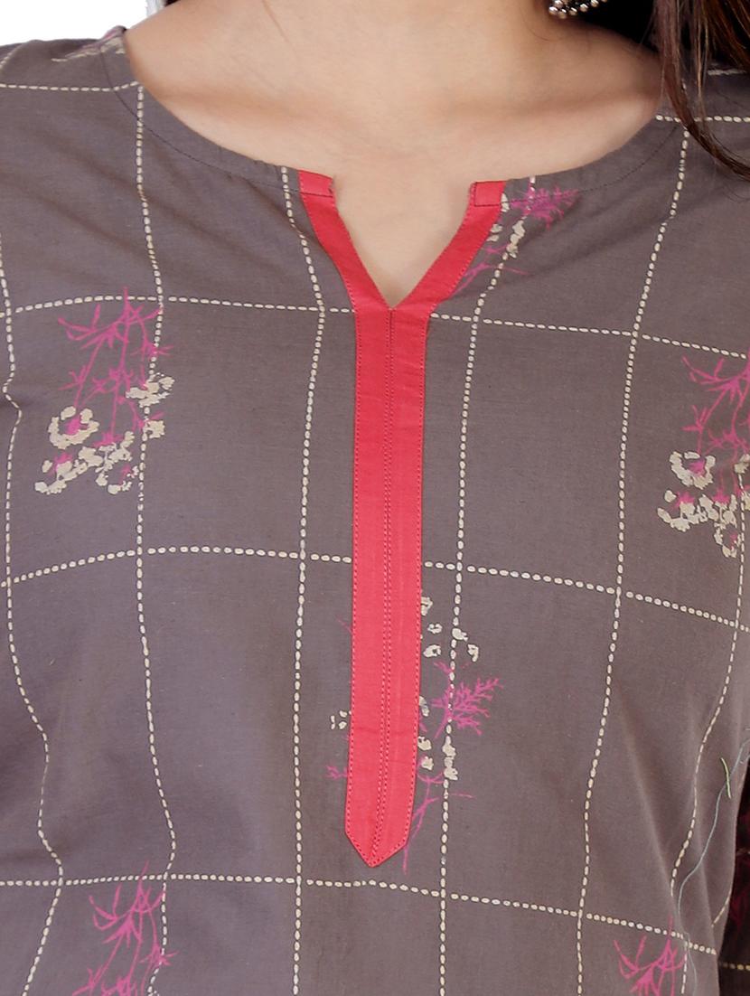 women's straight kurta - 19944764 - Standard Image - 4