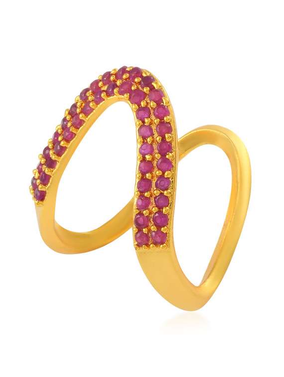gold plated finger ring - 19945316 - Zoom Image - 0