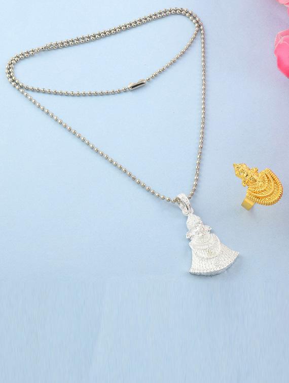 pendant and finger ring combo - 19945351 - Standard Image - 1