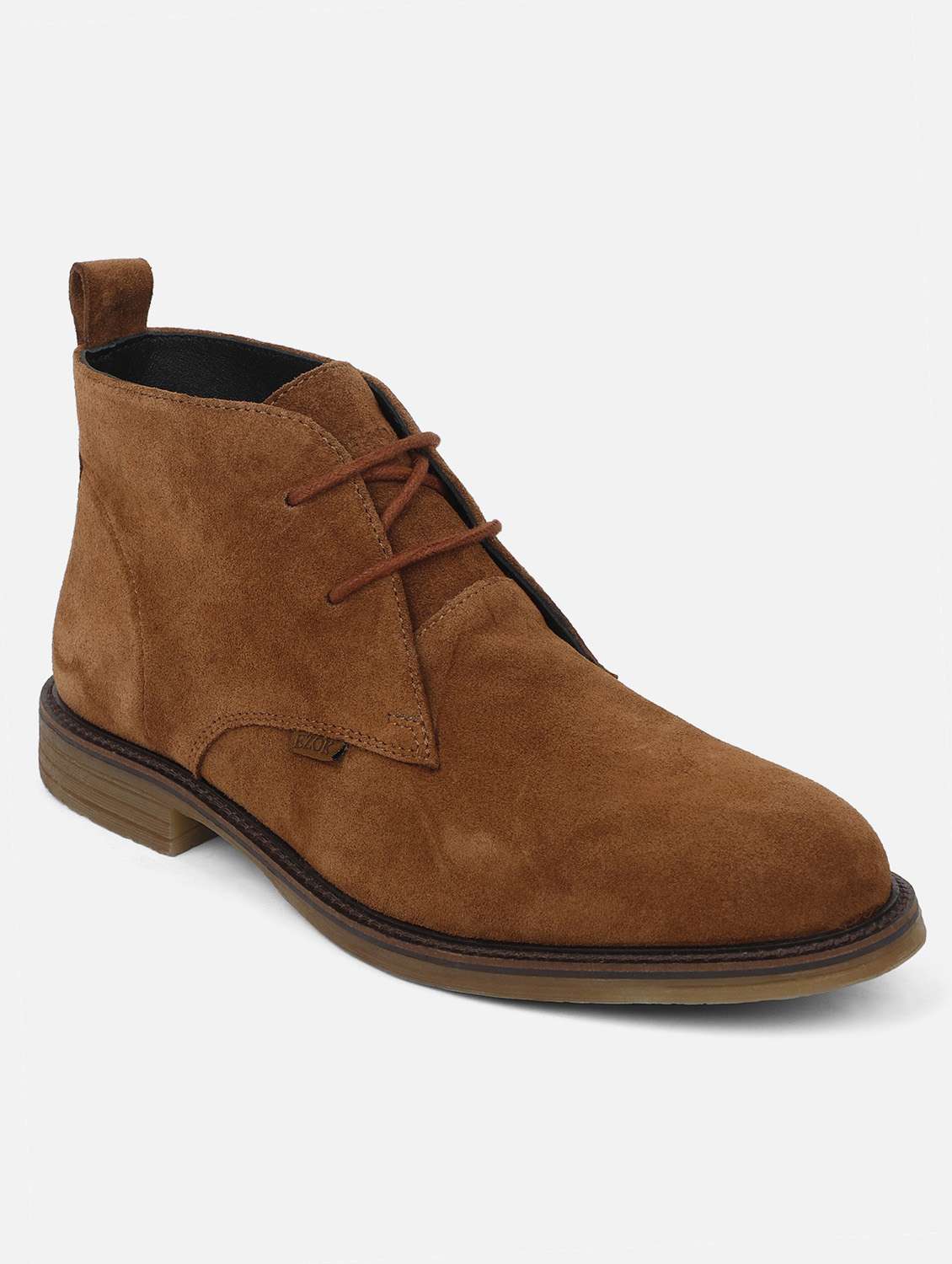 men leather ankle lenght boots