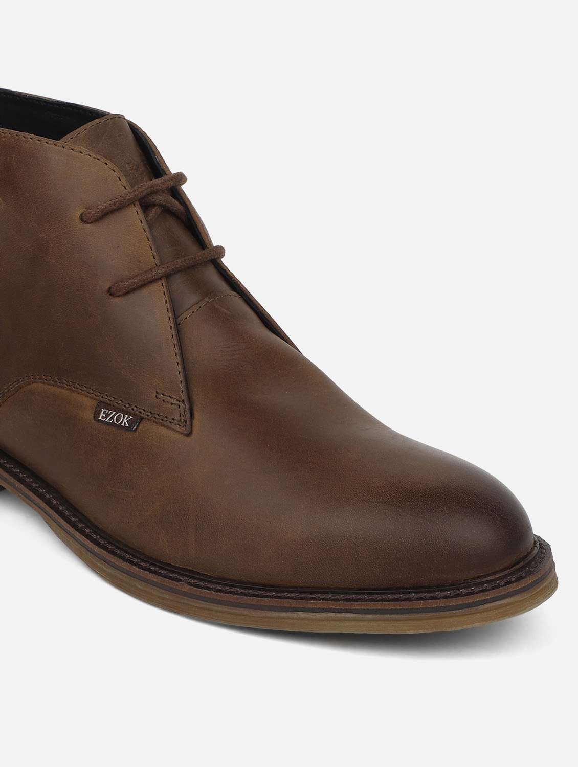 men brown lace up boots - 19945363 -  Standard Image - 4