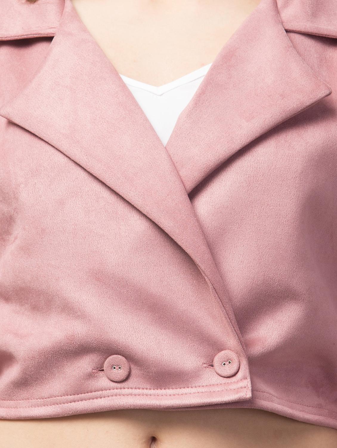 spread collar solid regular jacket - 19945483 - Standard Image - 4
