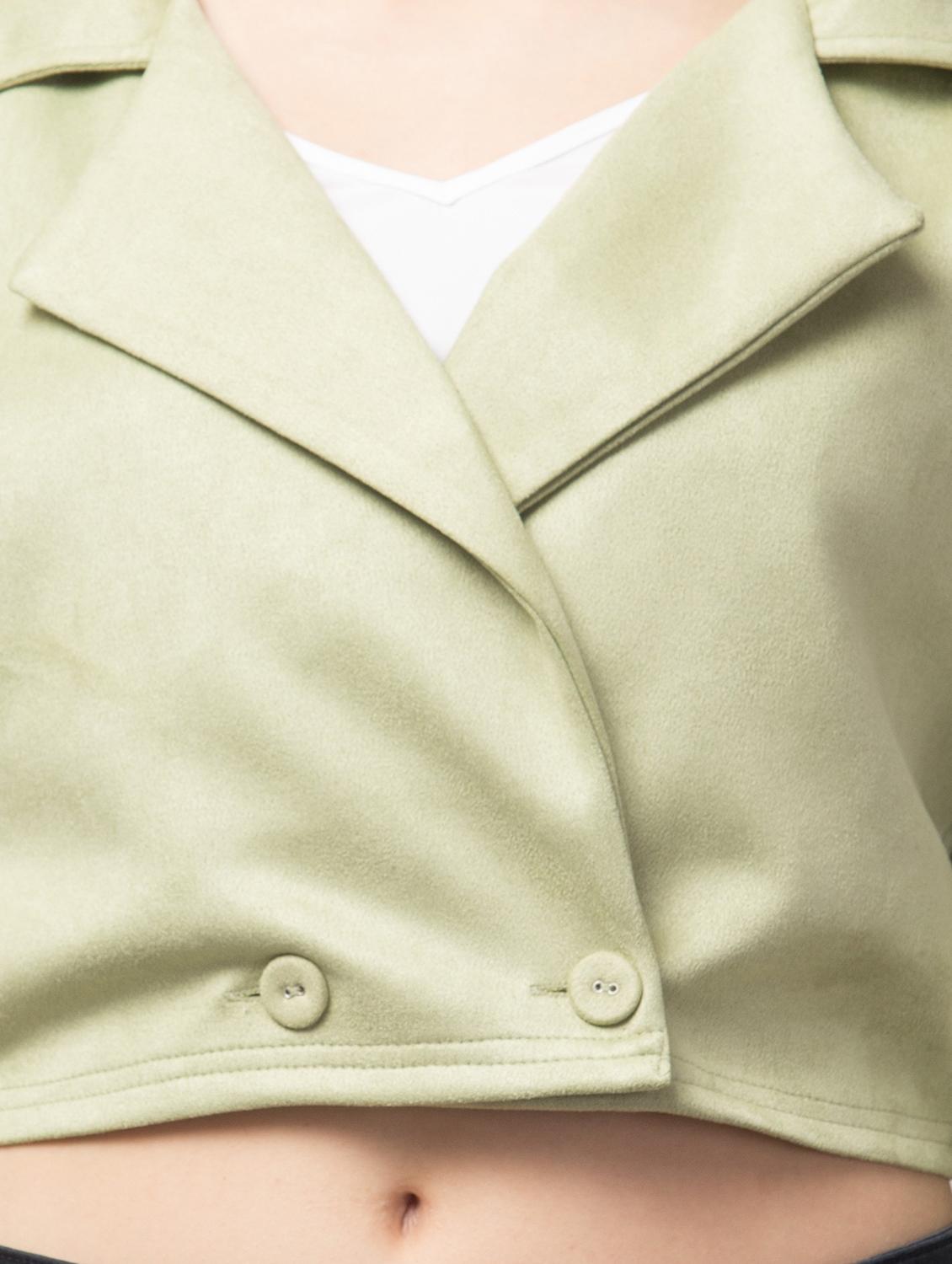 spread collar solid regular jacket - 19945485 - Standard Image - 4