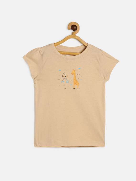 girls round neck top