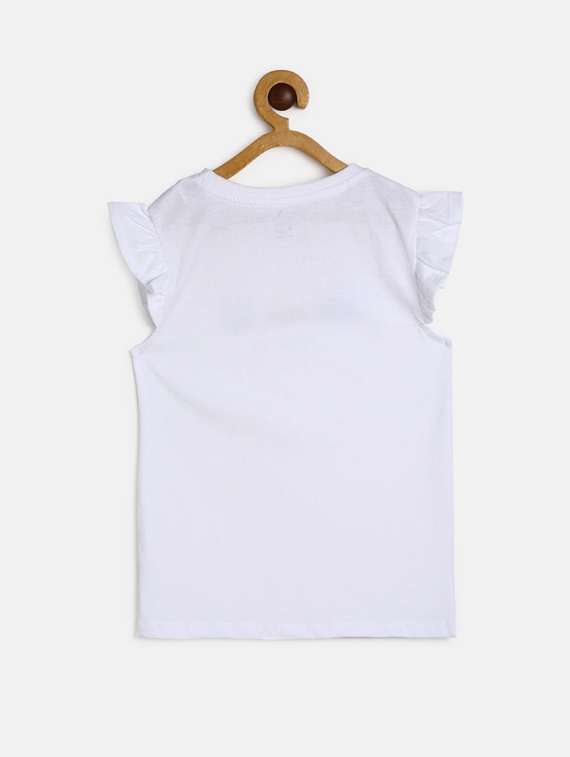 girls round neck top - 19945791 -  Standard Image - 1