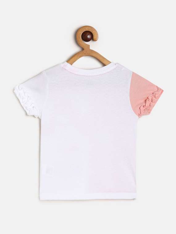 girls printed cotton top - 19945861 - Standard Image - 1