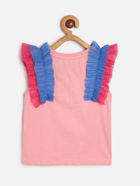 girls crew neck top - 19945872 -  Standard Image - 1