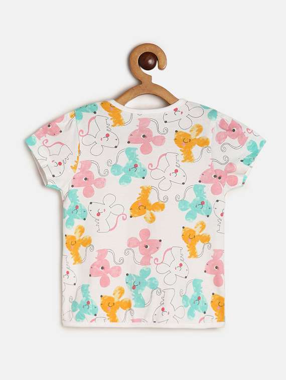 girls round neck top - 19945887 -  Standard Image - 1