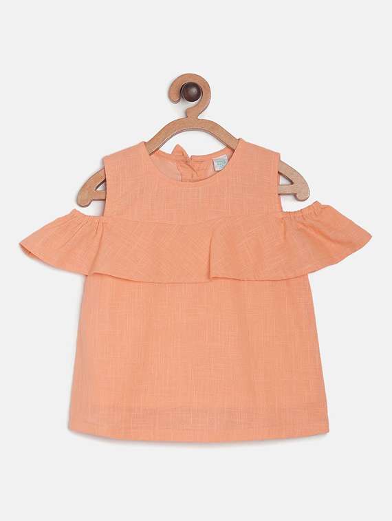 girls round neck top - 19946102 -  Standard Image - 1