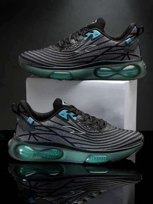black lace up sport shoe - 19946818 - Standard Image - 0