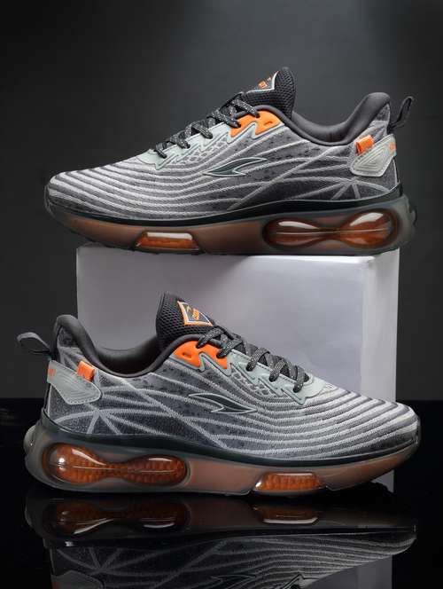 grey lace up sport shoe - 19946819 -  Standard Image - 0