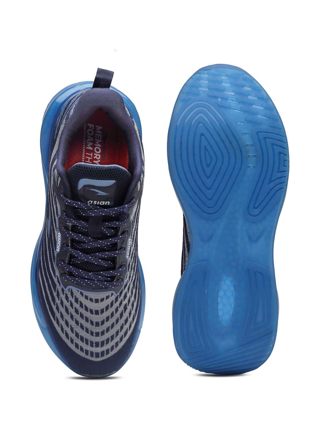 navy lace up sport shoe - 19946847 -  Standard Image - 4
