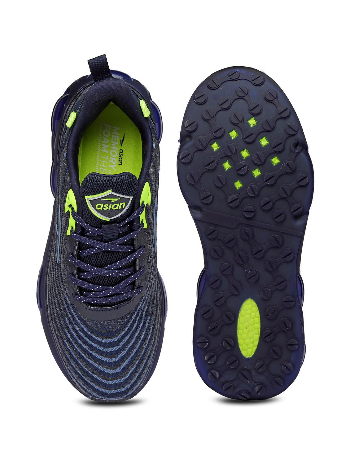 navy lace up sport shoe - 19946849 - Standard Image - 4