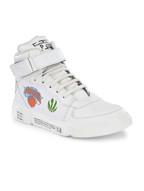 synthetic lace up sneaker - 19946961 - Standard Image - 0