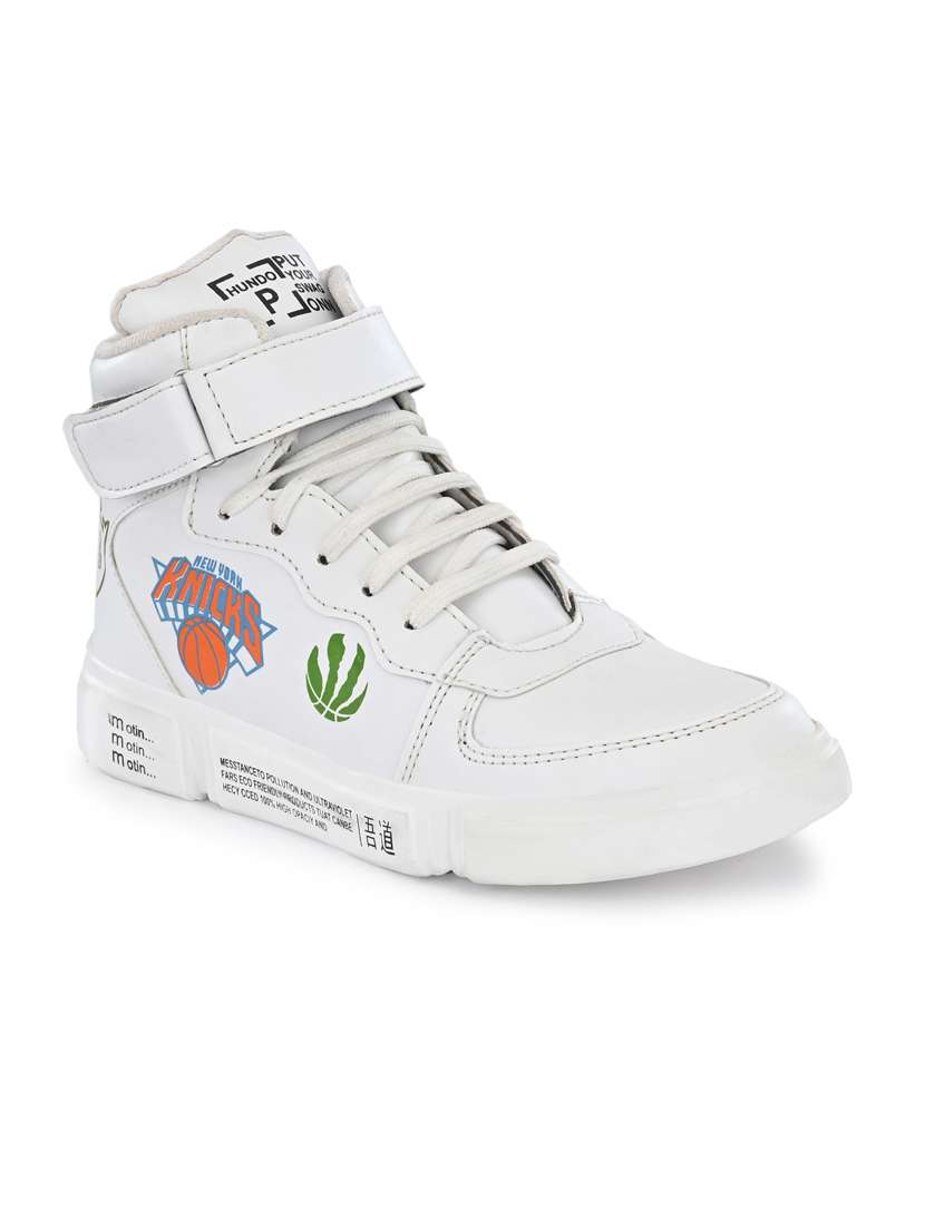 synthetic lace up sneaker - 19946961 - Zoom Image - 0
