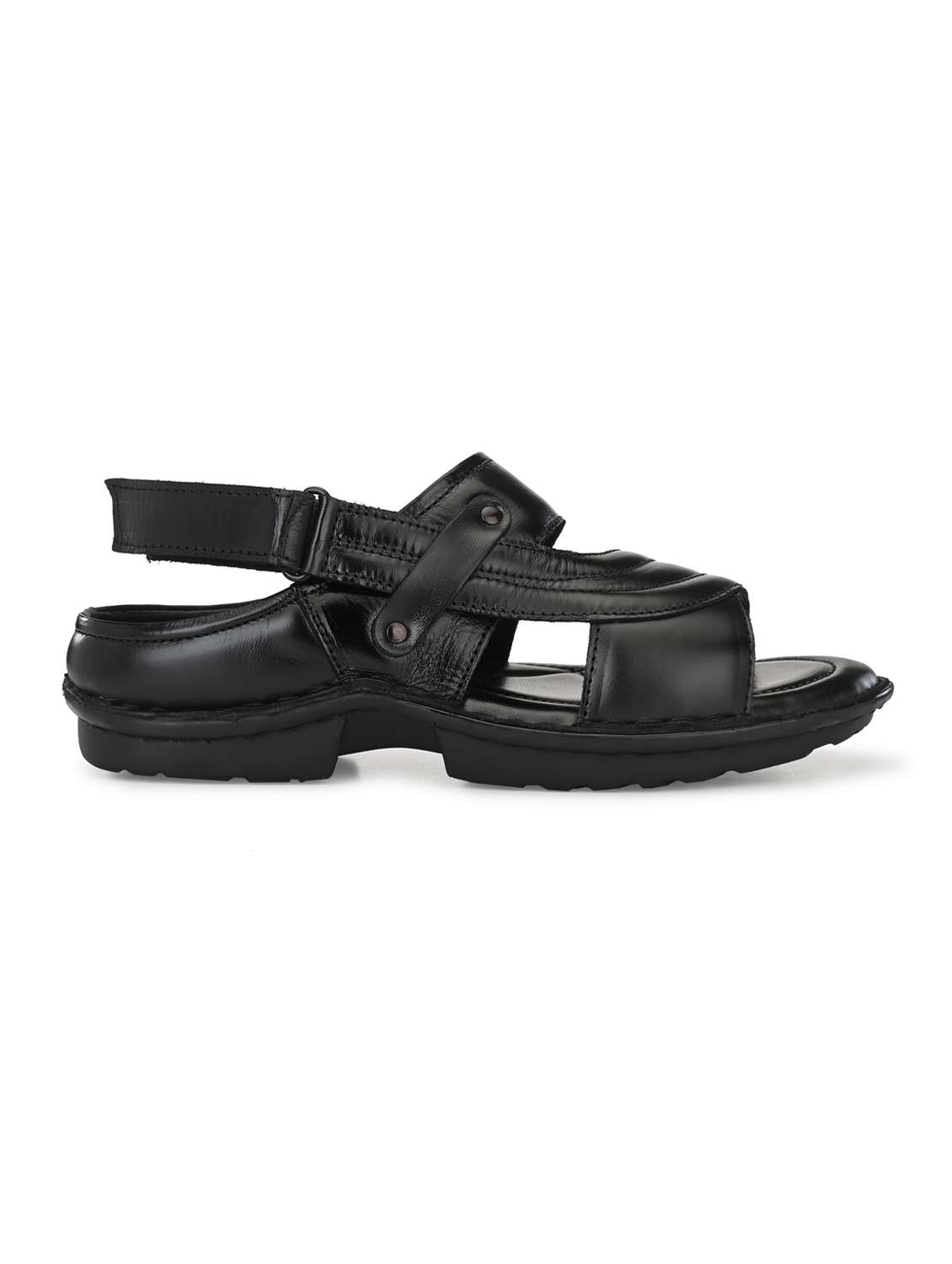 black back strap sandal - 19947184 -  Standard Image - 1