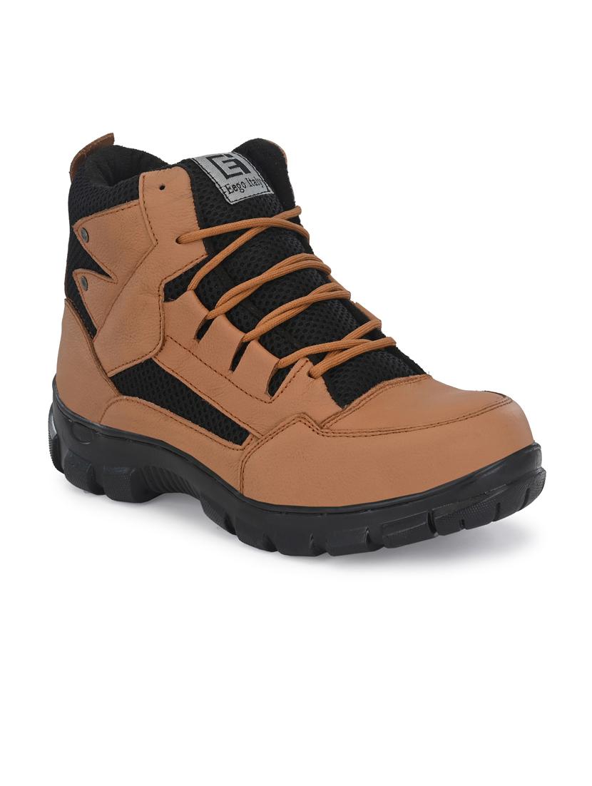 brown lace up high ankle boot - 19947408 - Zoom Image - 0