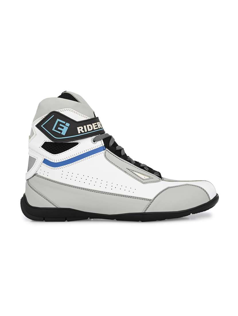 white lace up sport shoes - 19947441 - Standard Image - 1