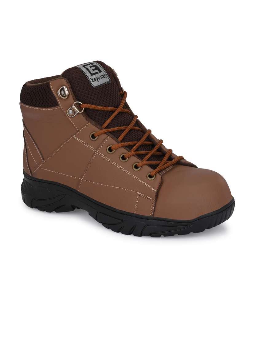 brown lace up hiking boot - 19947453 - Zoom Image - 0