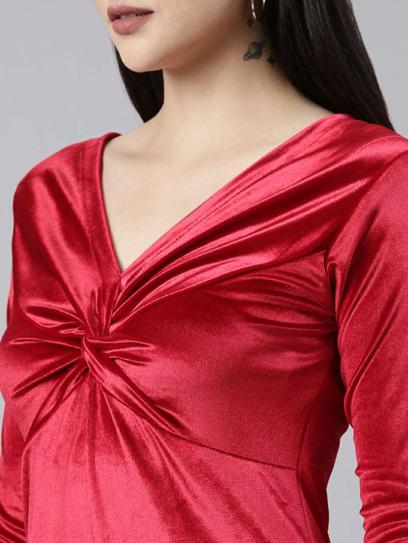 women's bodycon solid dress - 19947744 -  Standard Image - 6