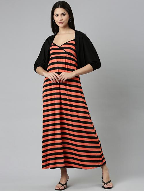 women's striped dress - 19947746 - Standard Image - 0