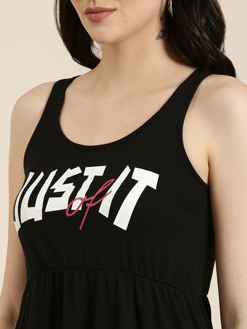 women's typography dress - 19947768 - Standard Image - 6