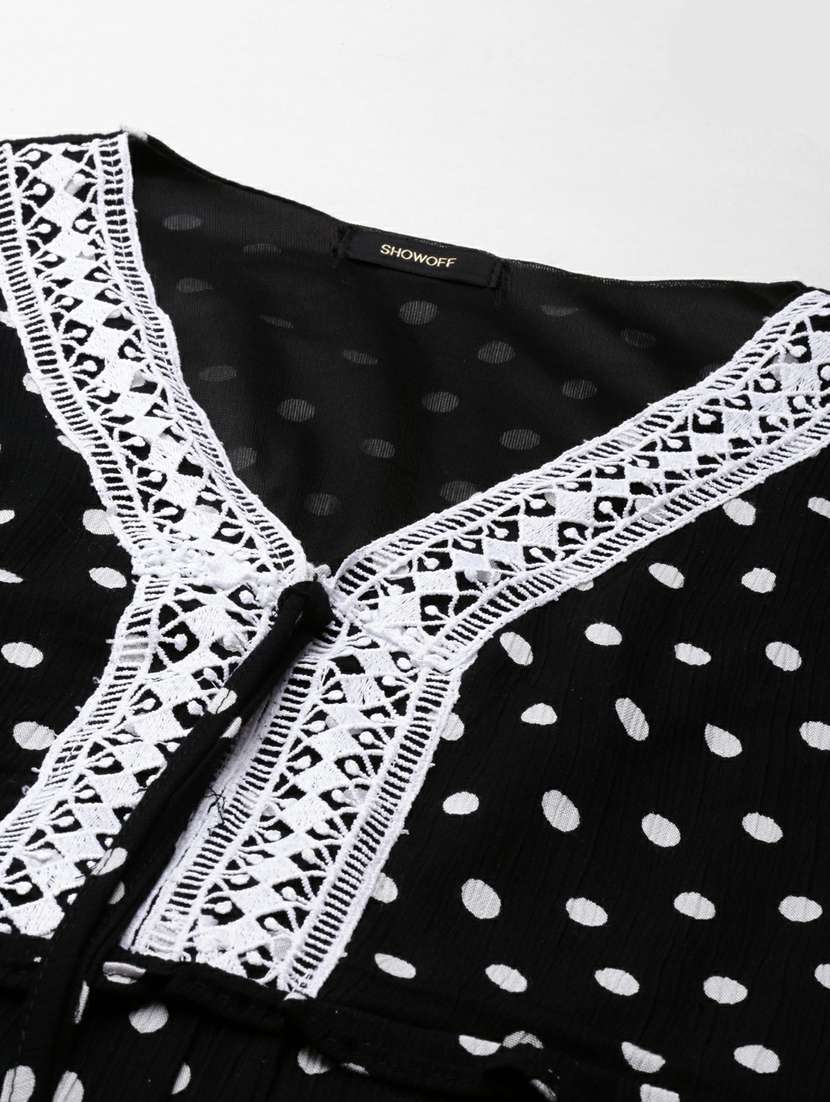 women's tiered dress solid dress - 19947793 -  Standard Image - 6