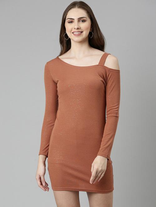women's bodycon self design dress - 19947798 -  Standard Image - 0