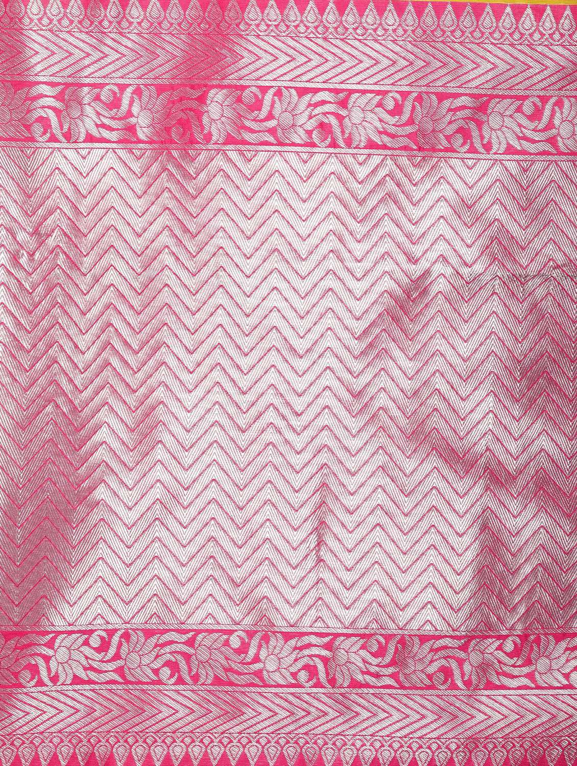 self designed banarasi saree with blouse - 19947902 - Standard Image - 4