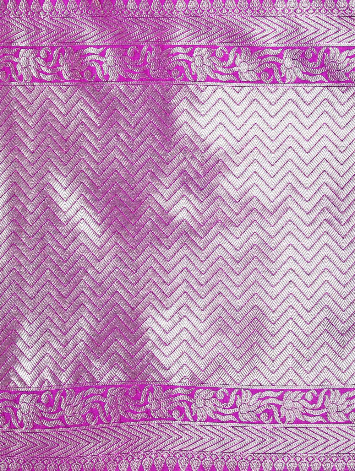 self designed banarasi saree with blouse - 19947903 - Standard Image - 4
