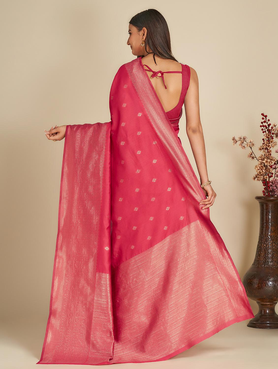 women's banarasi saree with blouse - 19947996 -  Standard Image - 1