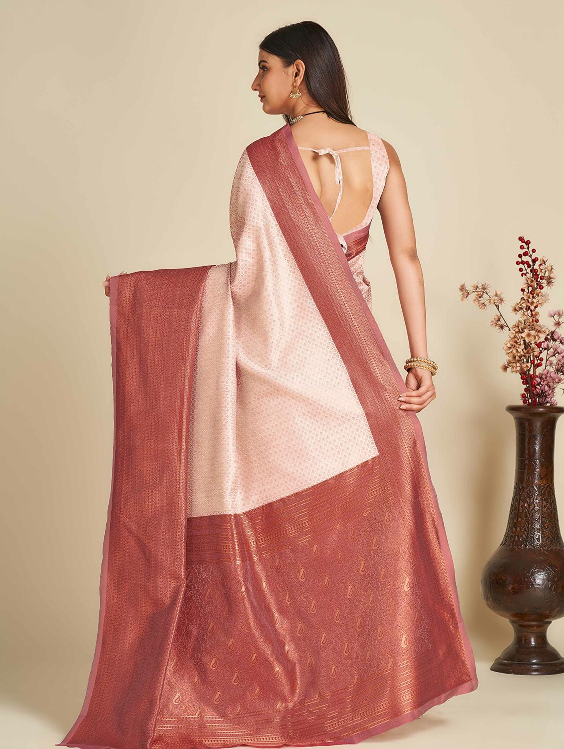 women's banarasi saree with blouse - 19948020 -  Standard Image - 1
