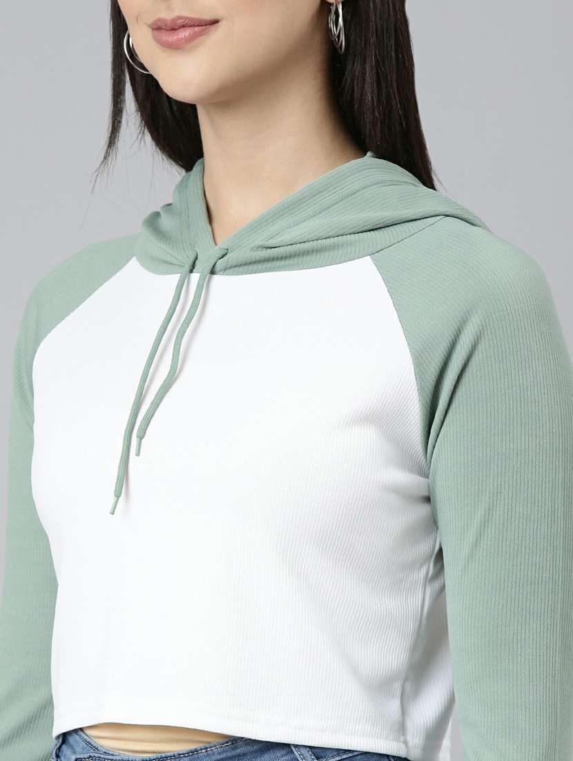 women's color block sweatshirt - 19948287 -  Standard Image - 6