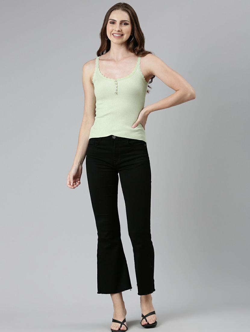 green acrylic regular top - 19948344 - Standard Image - 4
