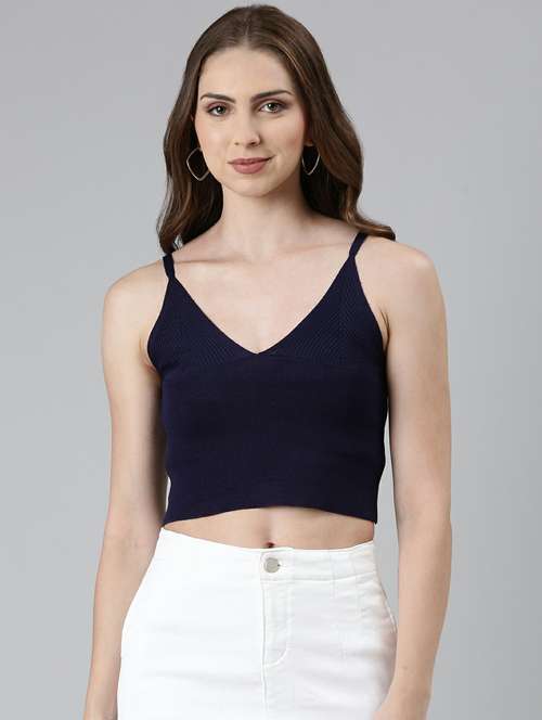 blue acrylic tank  top - 19948351 -  Standard Image - 0