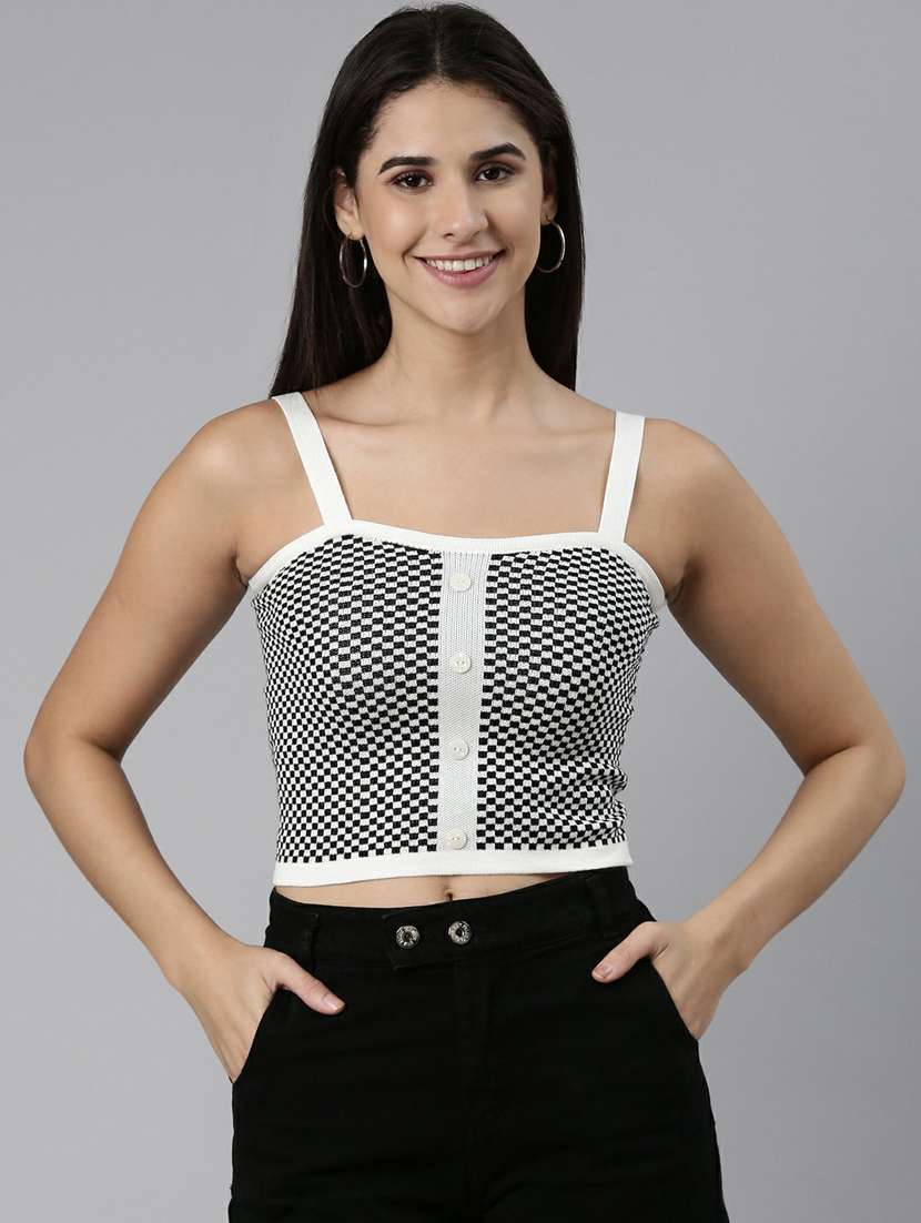 black acrylic tank  top