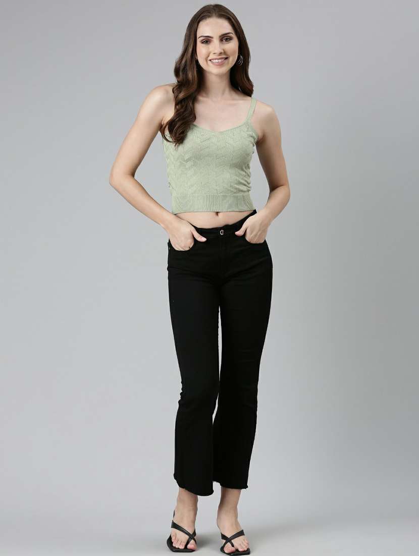 women's crop shoulder strap top - 19948399 -  Standard Image - 4