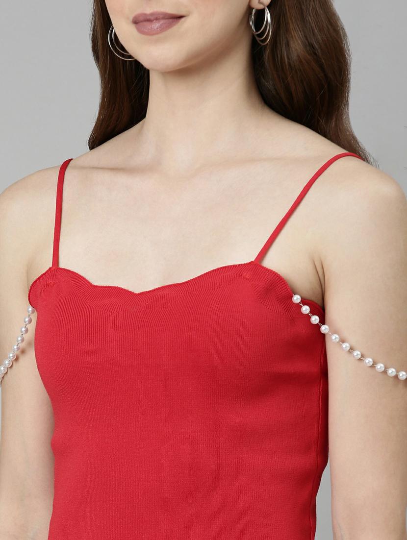 red acrylic tank top - 19948451 - Standard Image - 6