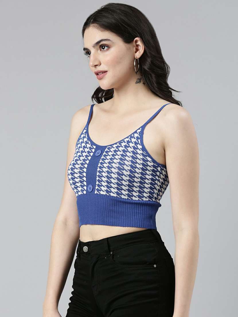 blue acrylic tank  top - 19948460 -  Standard Image - 1