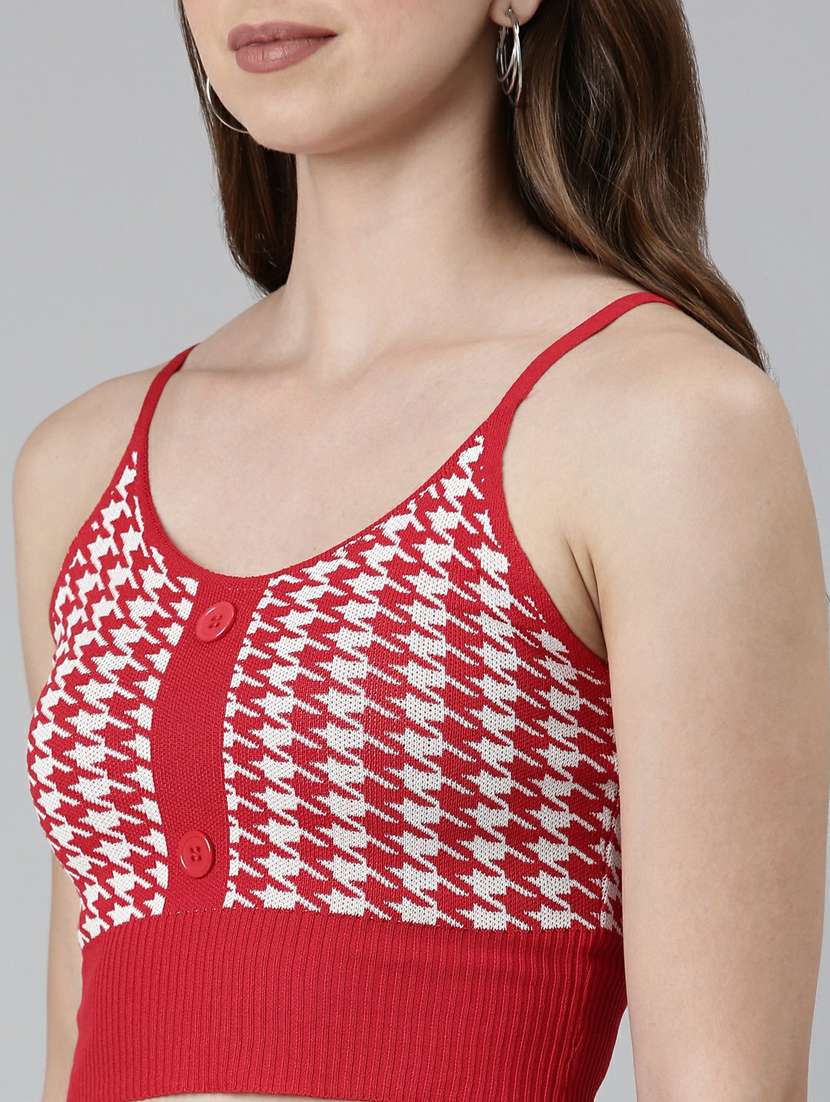 red acrylic tank  top - 19948461 -  Standard Image - 6