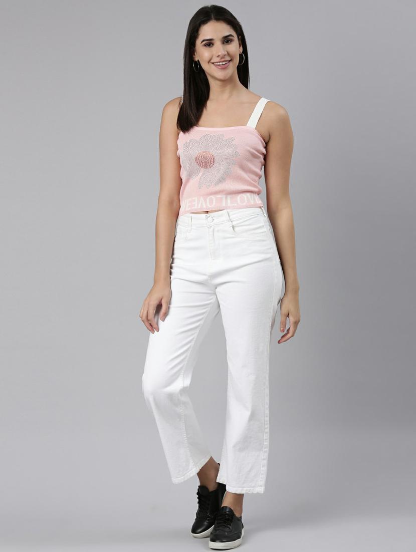 pink acrylic tank top - 19948478 - Standard Image - 4