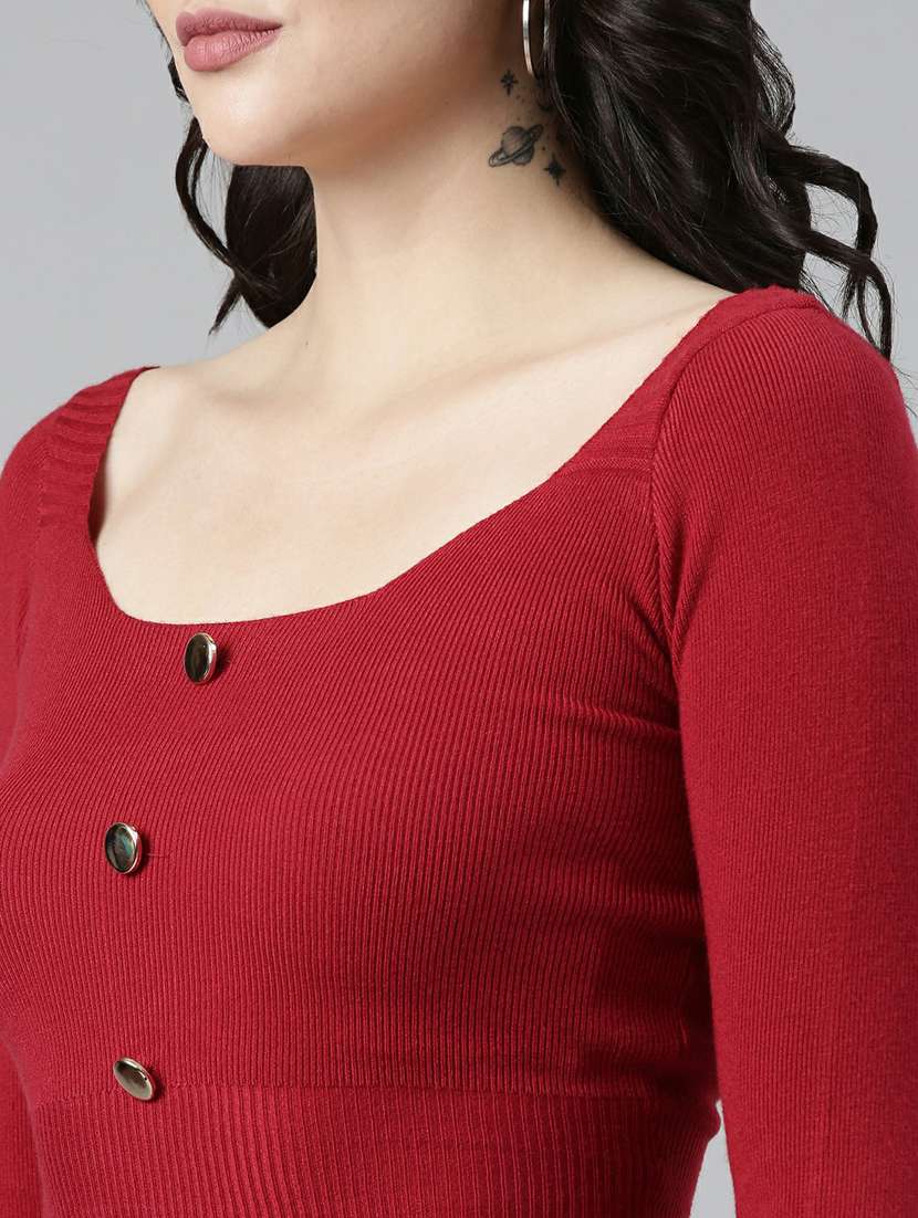 women's crop square neck top - 19948561 -  Standard Image - 6