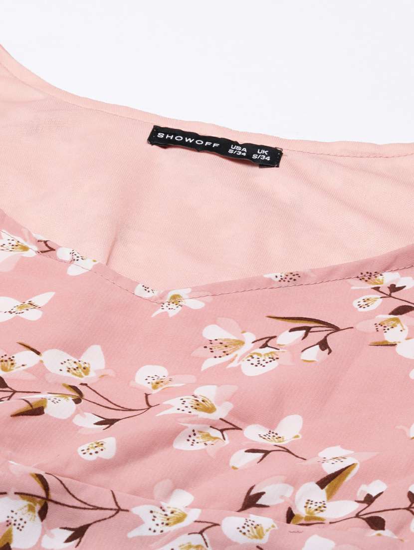 women's crop v neck top - 19948577 -  Standard Image - 6