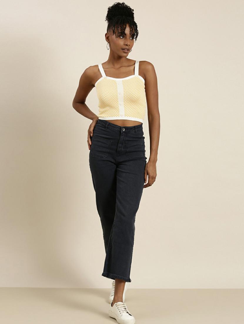yellow acrylic camisole top - 19948643 - Standard Image - 4
